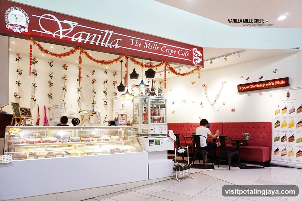 Vanilla The Mille Crepe Cafe Interior