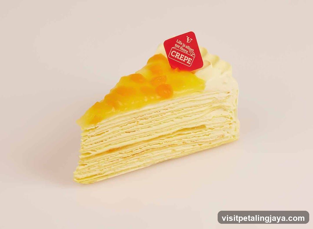 Crepes with Mango Topping