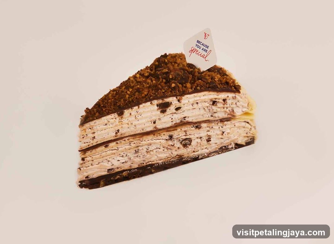Cake Slice with Crust Topping
