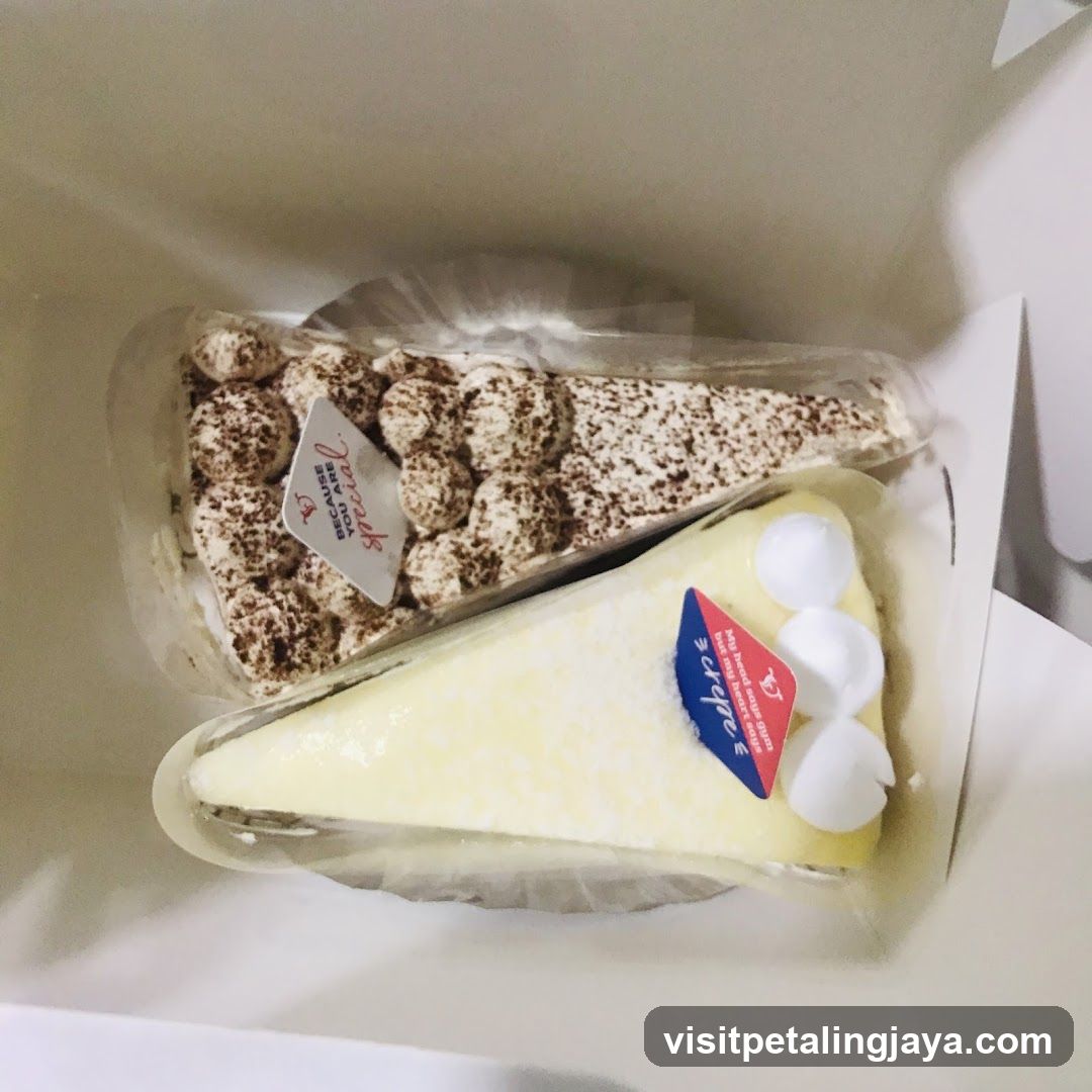 Cake Slices in Box