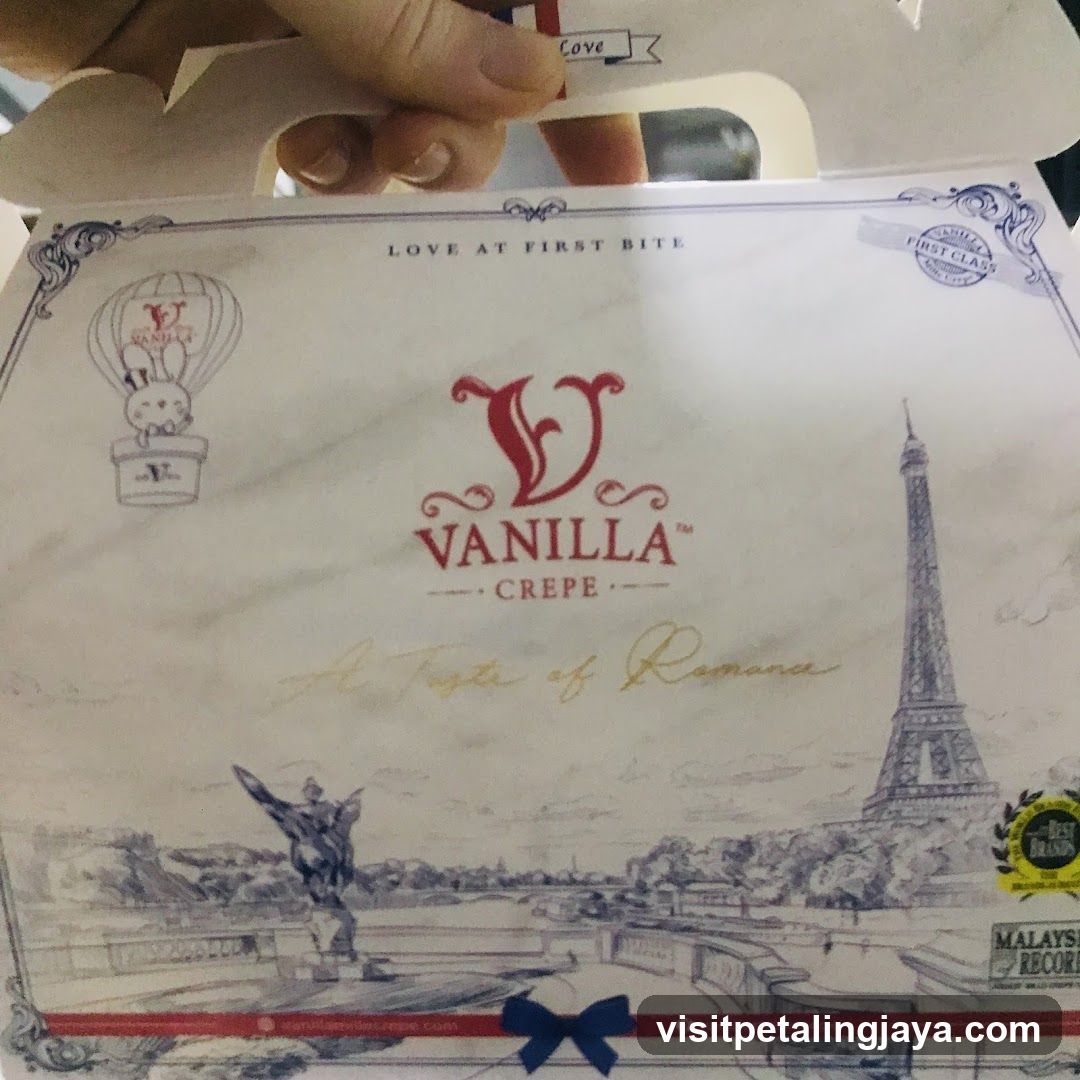 Vanilla Crepe Box