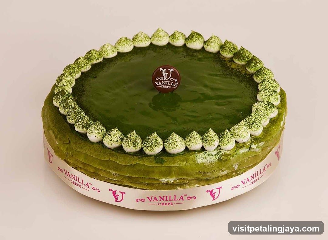 Matcha Crepe Cake