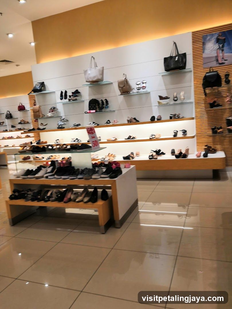 Shoe Store Interior Display