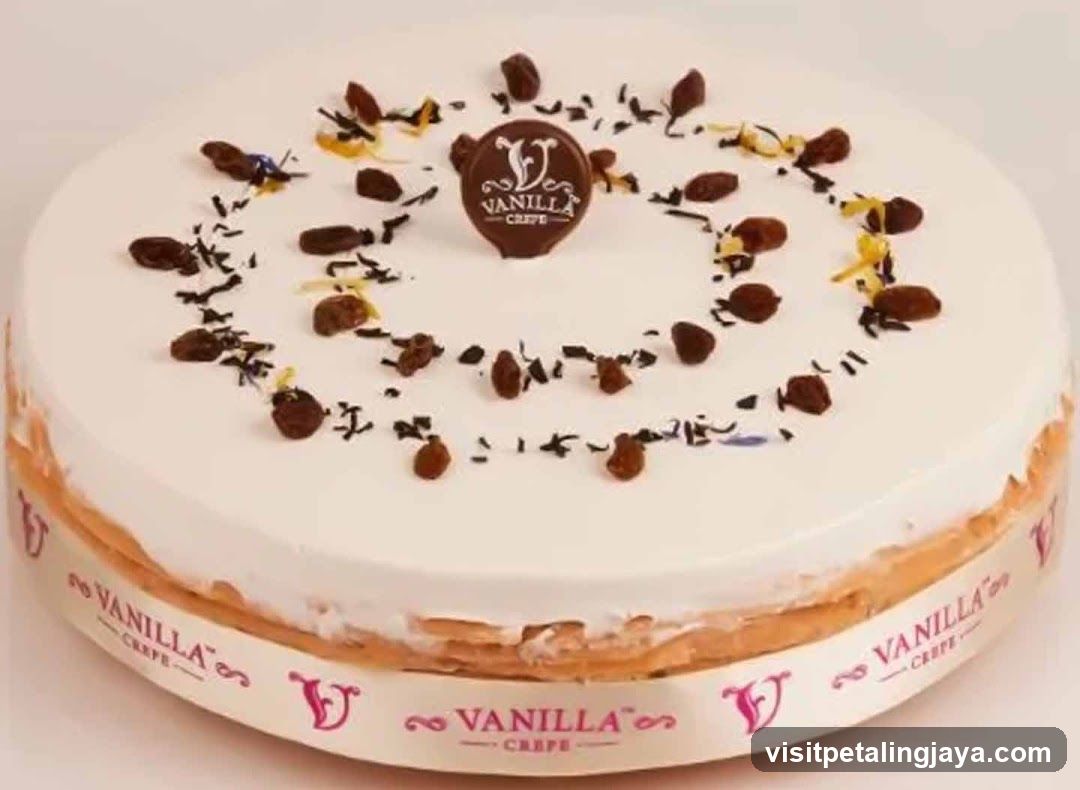 Vanilla Crepe Cake