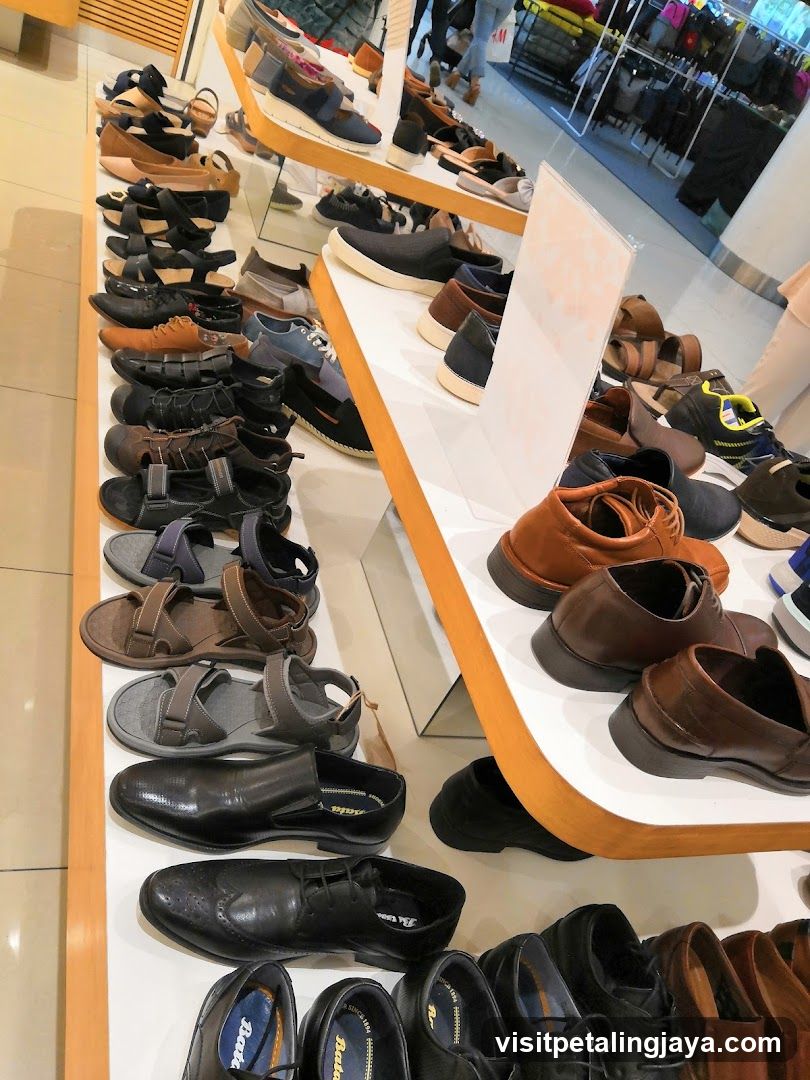 Shoe Display in Store