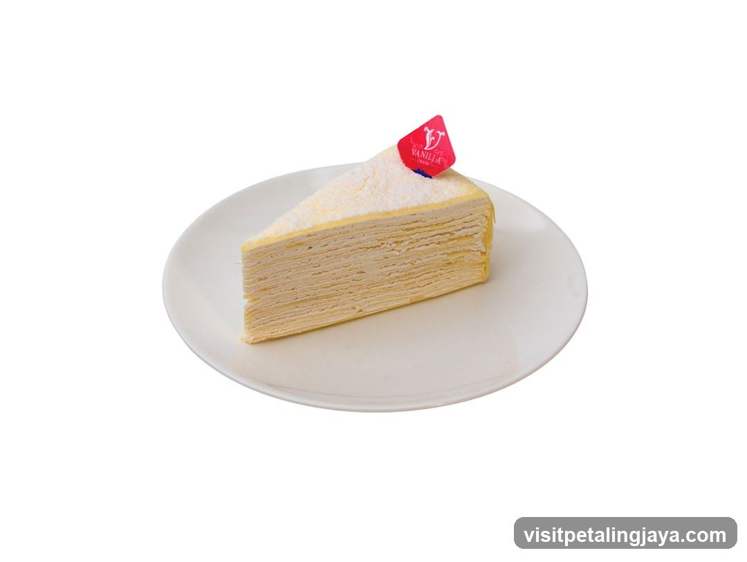 Vanilla Cake Slice