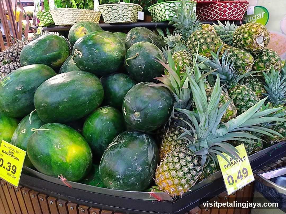 Fruit Display at Market