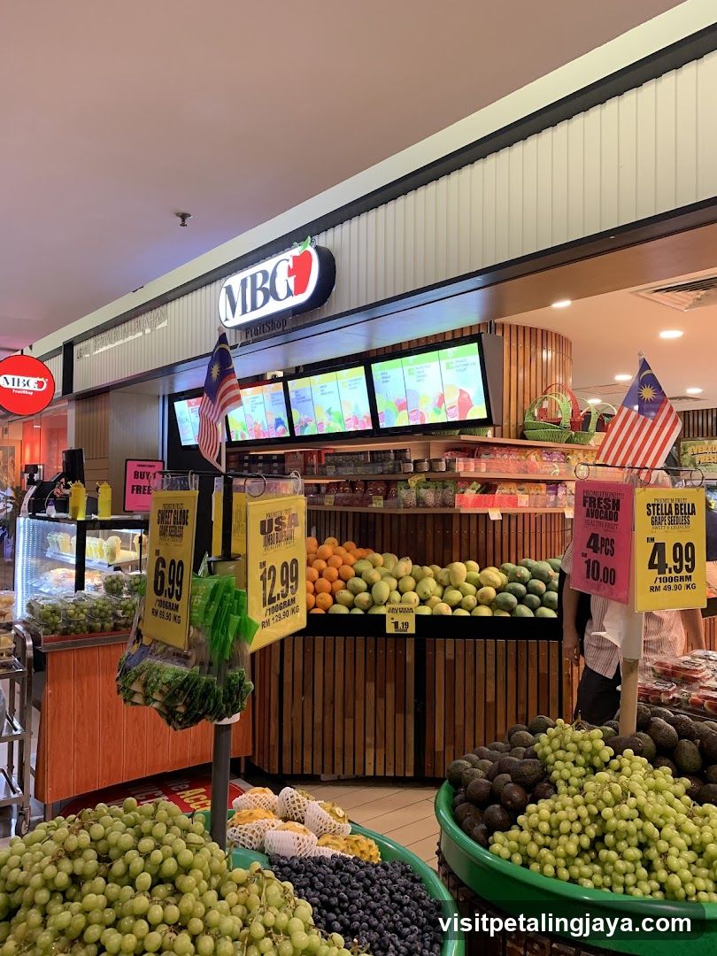 Fresh Fruit Display at MBG Fresh