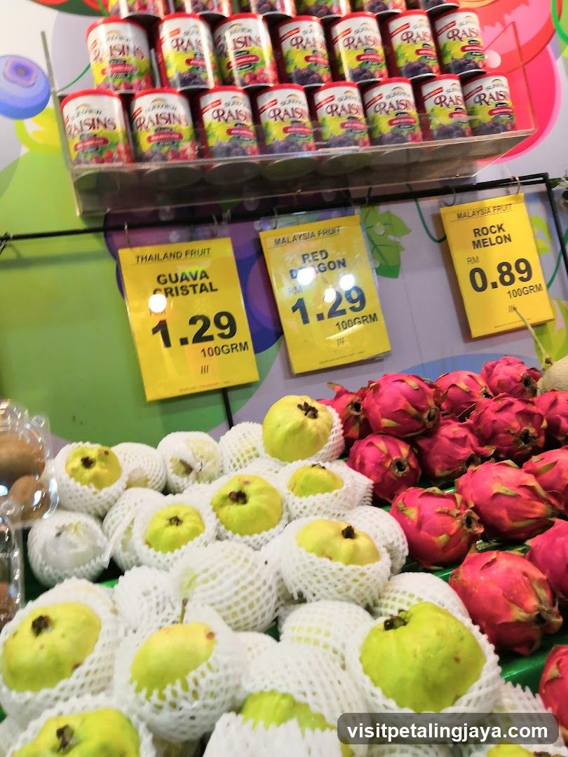 Fruit Display with Price Tags