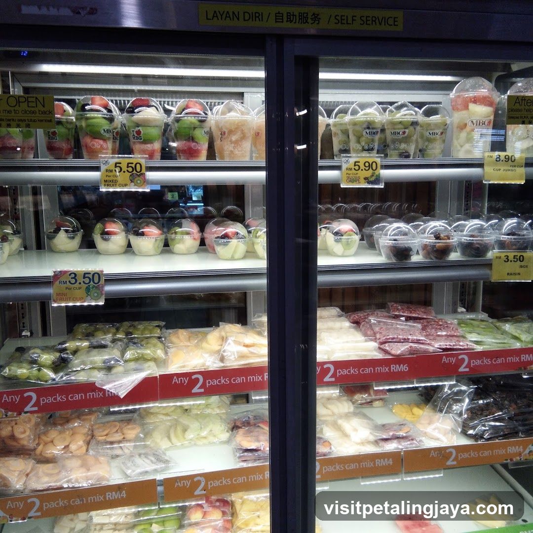 Fruit and Snack Display Case