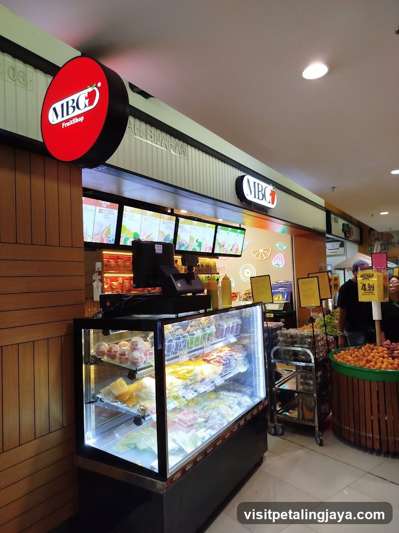 MBC Fruit Shop Interior