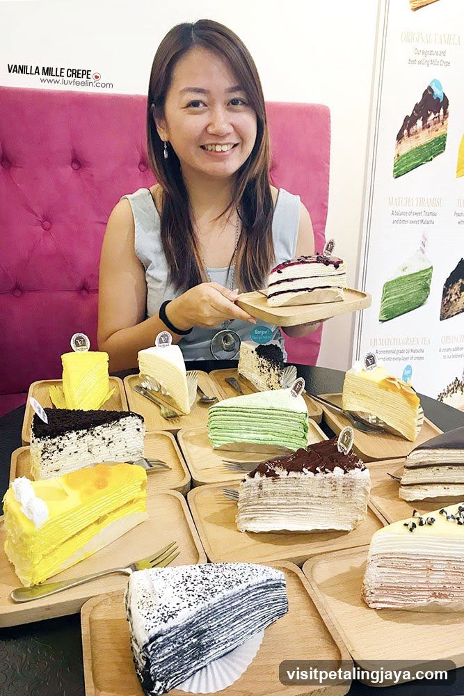 Cafe Interior with Cake Display