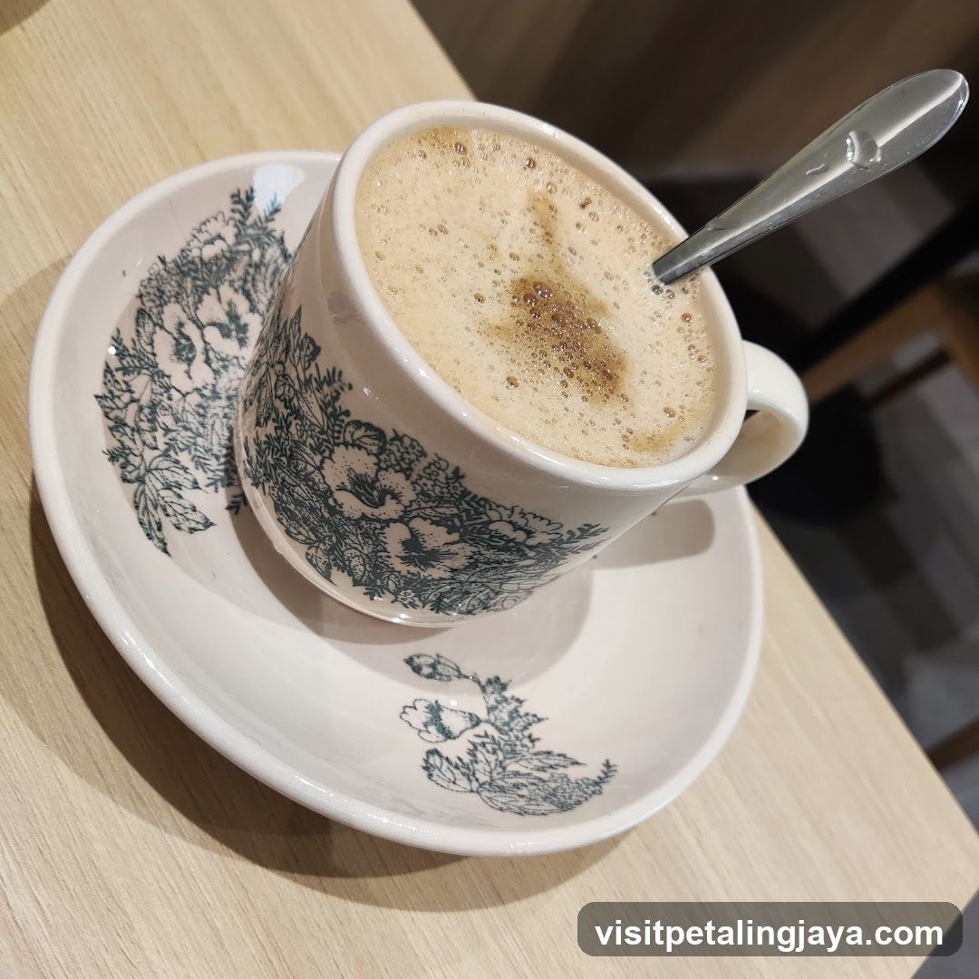 Cup of Coffee with Foam