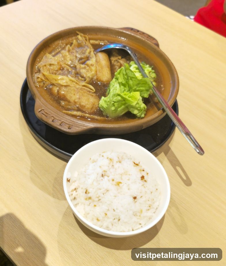 Clay Pot Dish with Rice