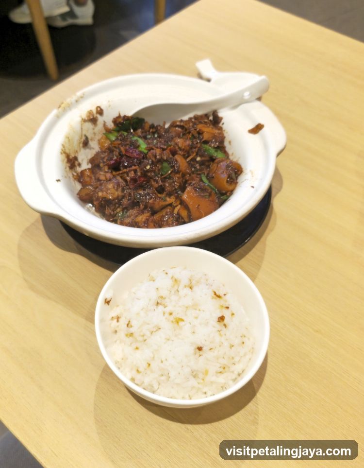 Stir-fry with rice