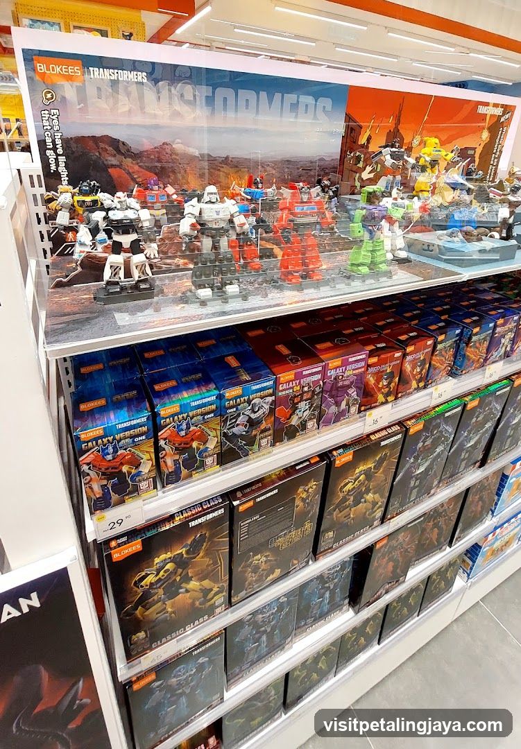 Transformers Toy Display Shelf