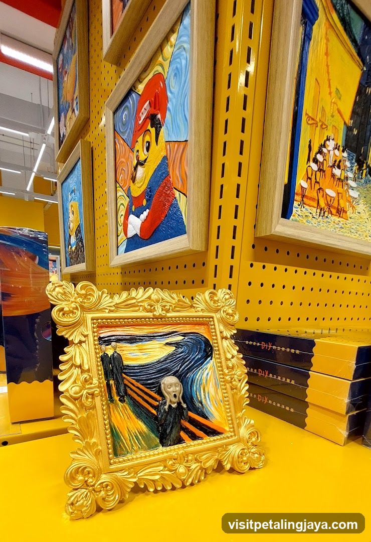 Art Merchandise Display