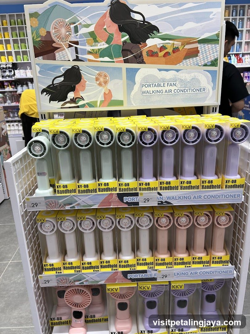 Portable Fan Display
