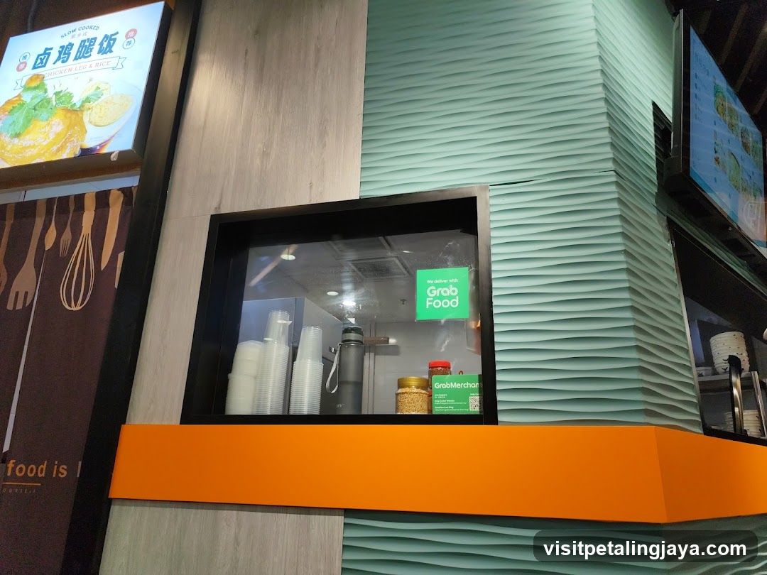 Food Stall Interior View