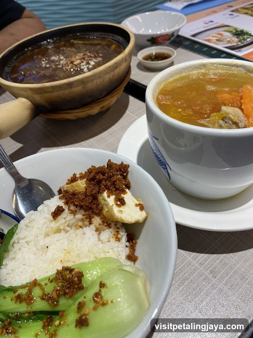 Dining Table with Chinese Cuisine