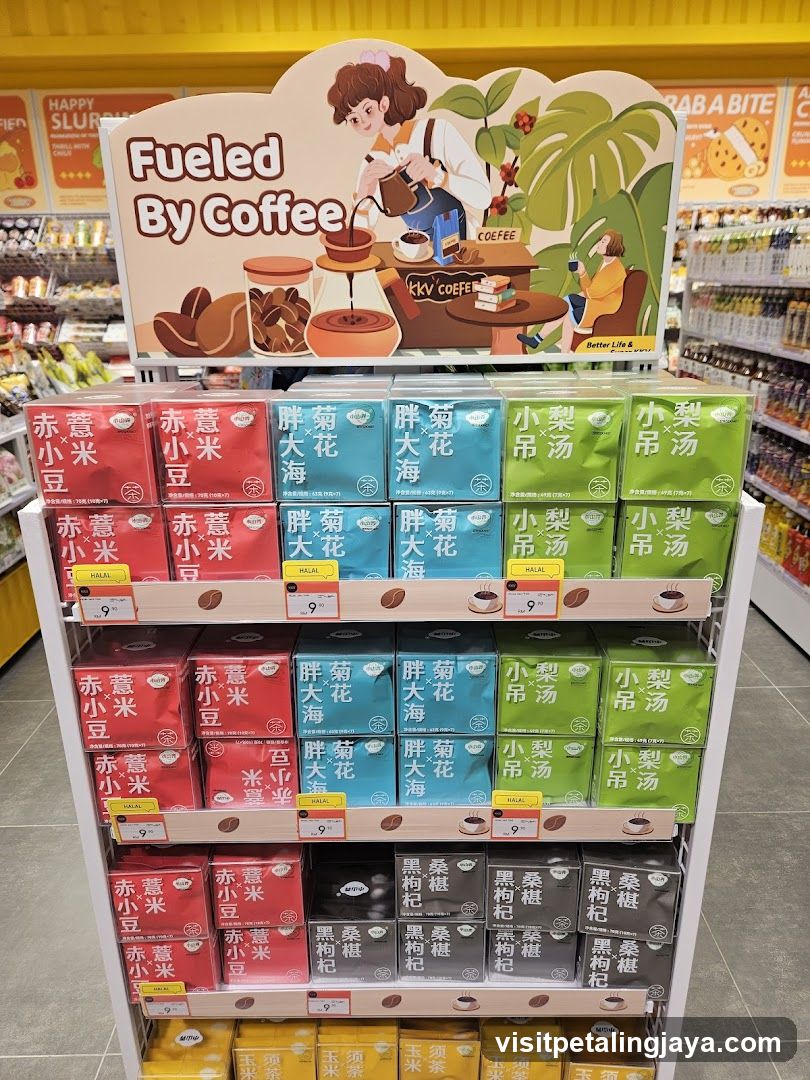 Coffee Product Display Shelf