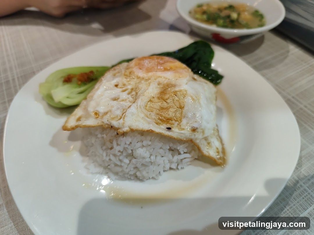 Fried Egg Rice Dish