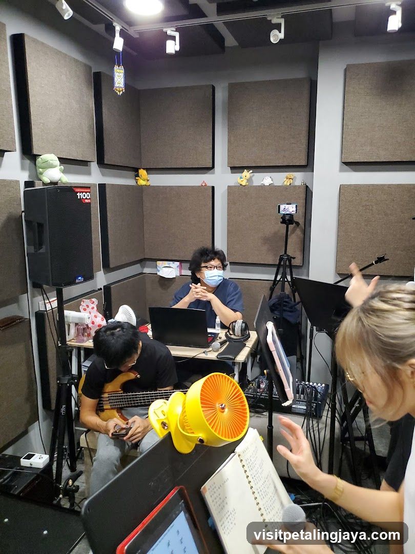 Recording Studio Interior