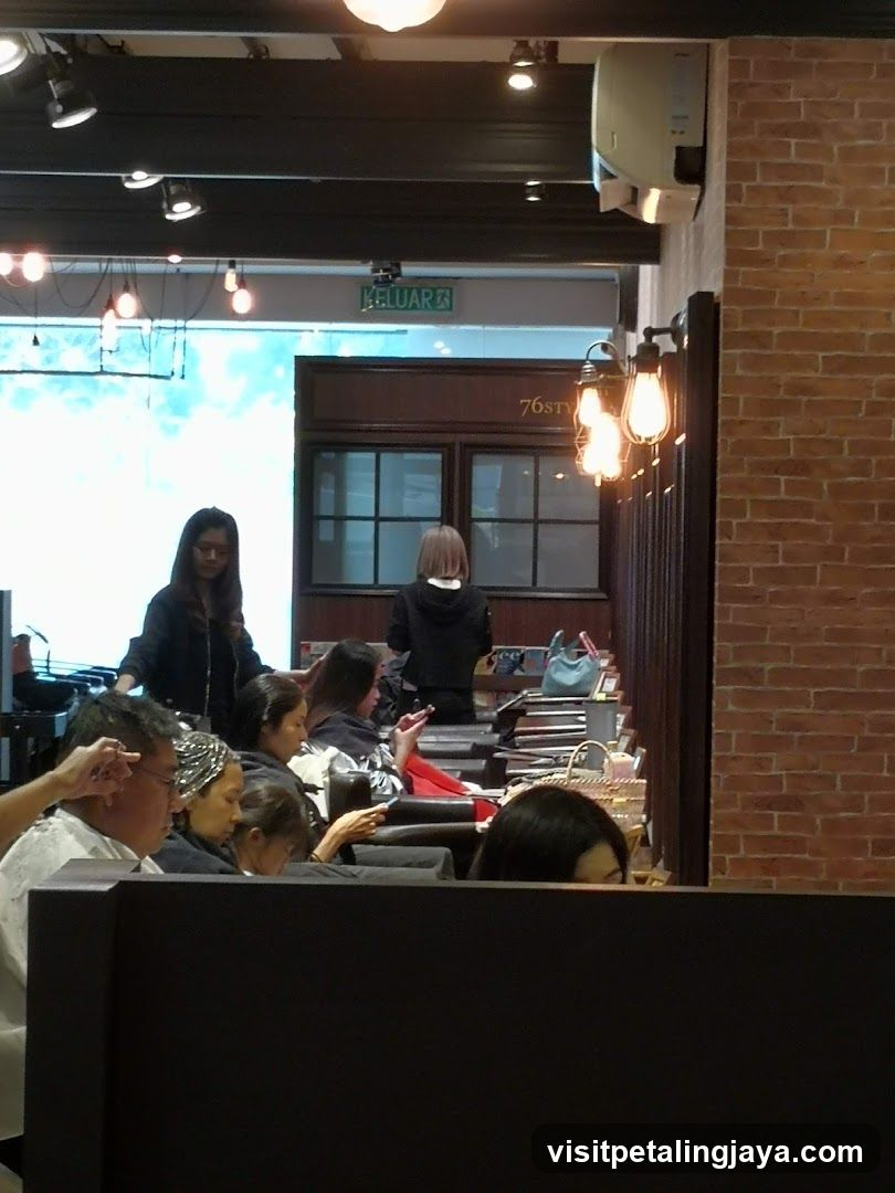 Interior of a cafe or restaurant