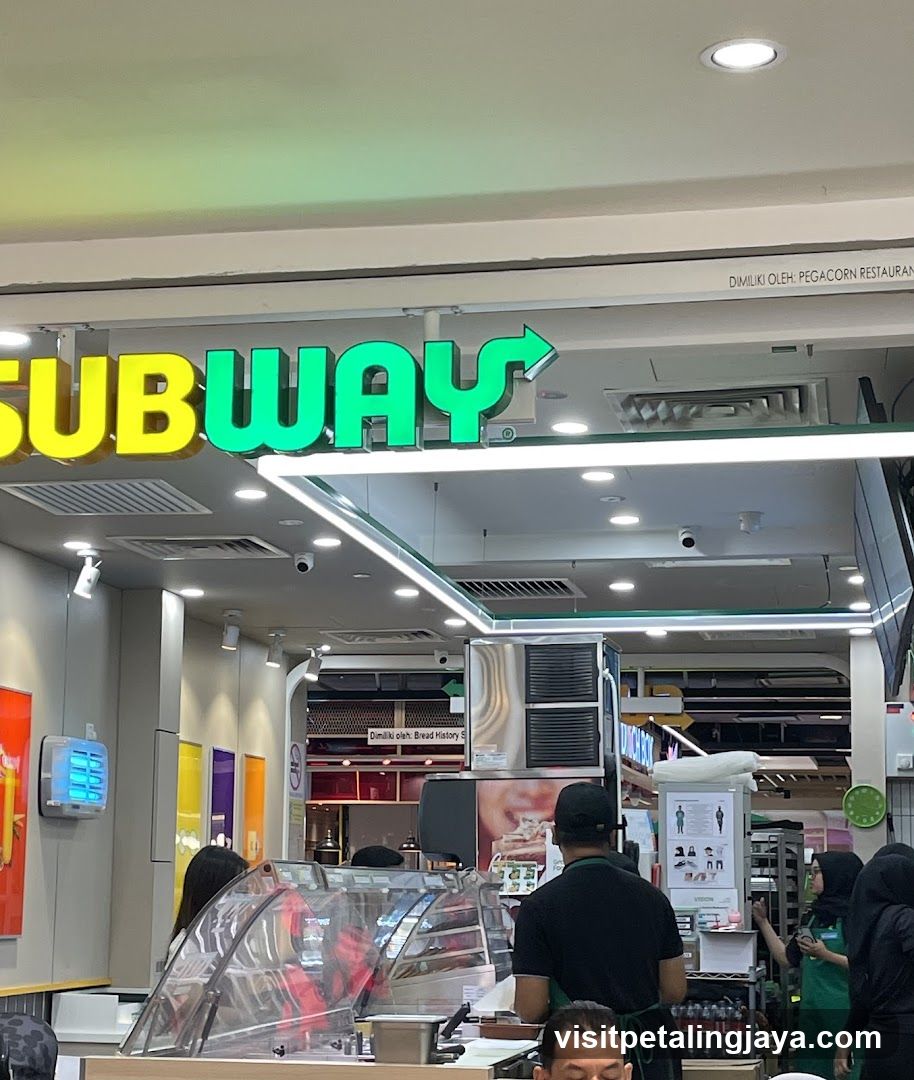 Subway Restaurant Interior