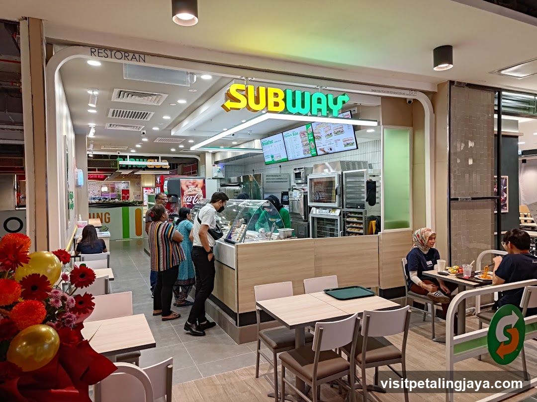 Subway Restaurant Interior