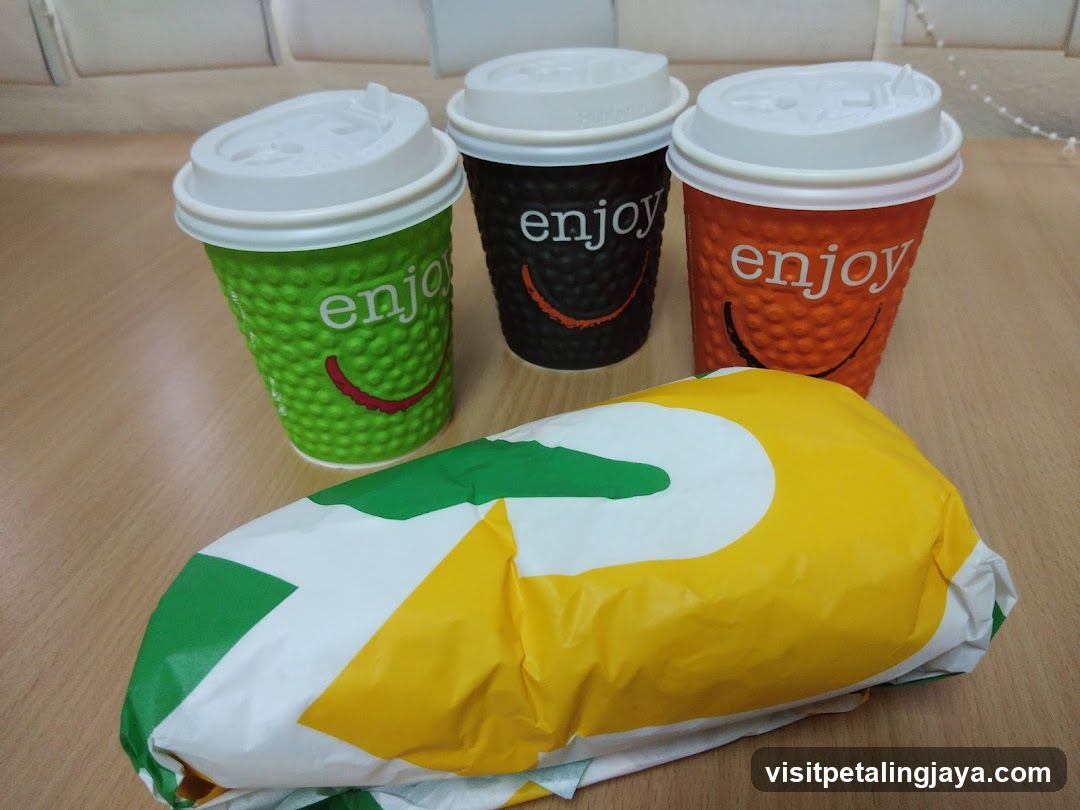 Enjoy Coffee and Wrap