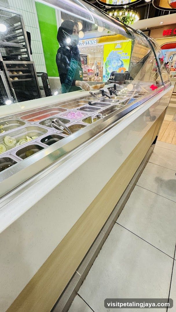 Food Counter with Staff
