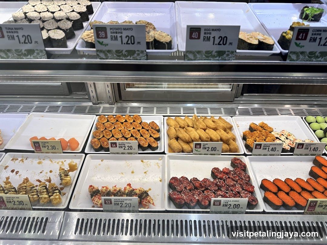Sushi and Seafood Display Case