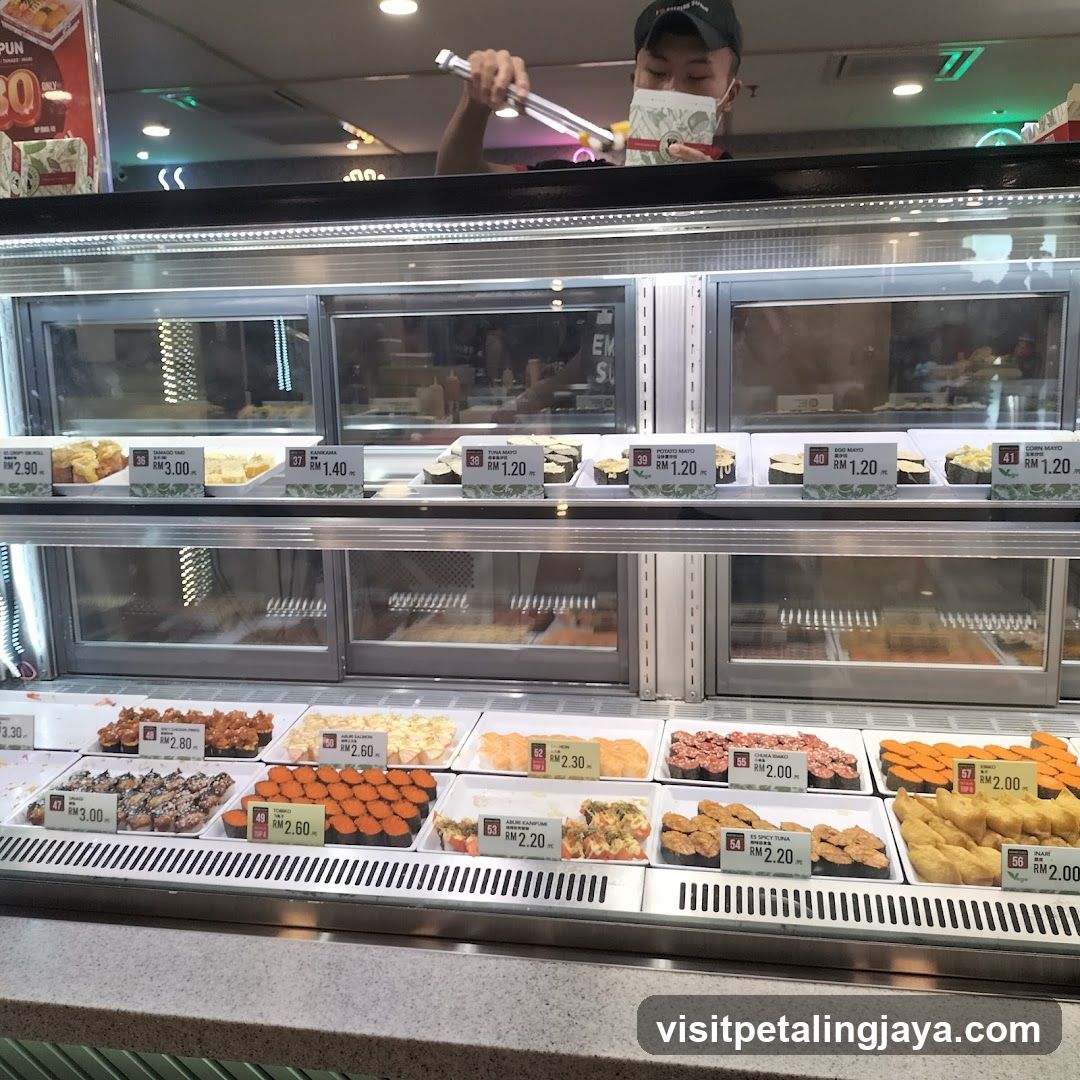 Food Display Case with Staff