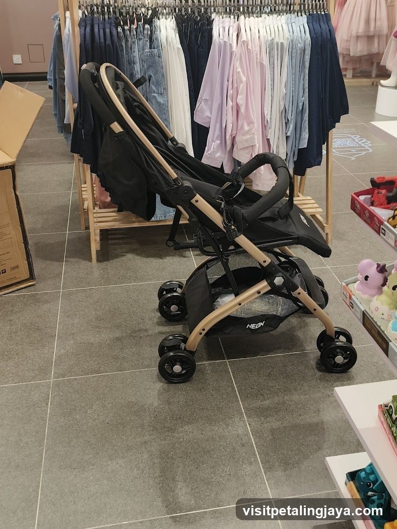 Baby Stroller in Store Interior