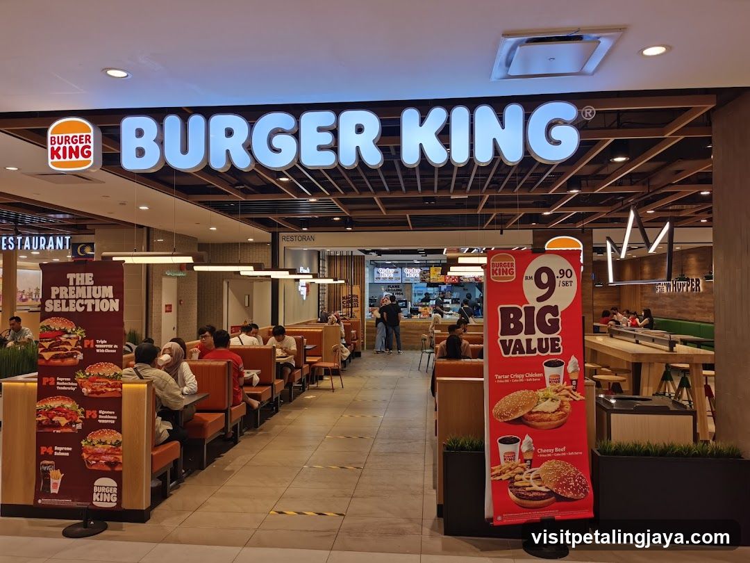 Burger King Interior View