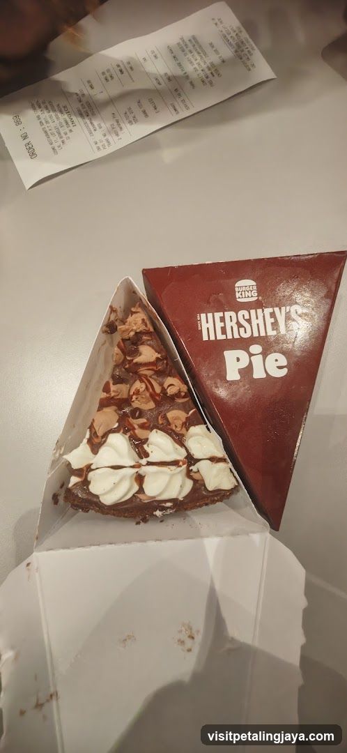 Hershey's Pie at Burger King