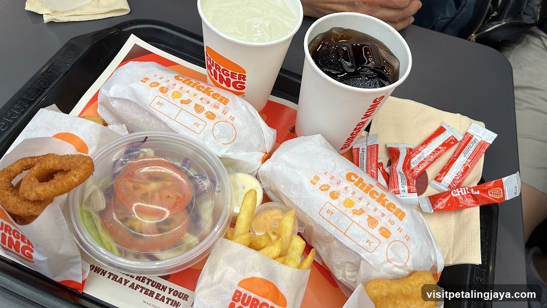 Burger King Meal Tray