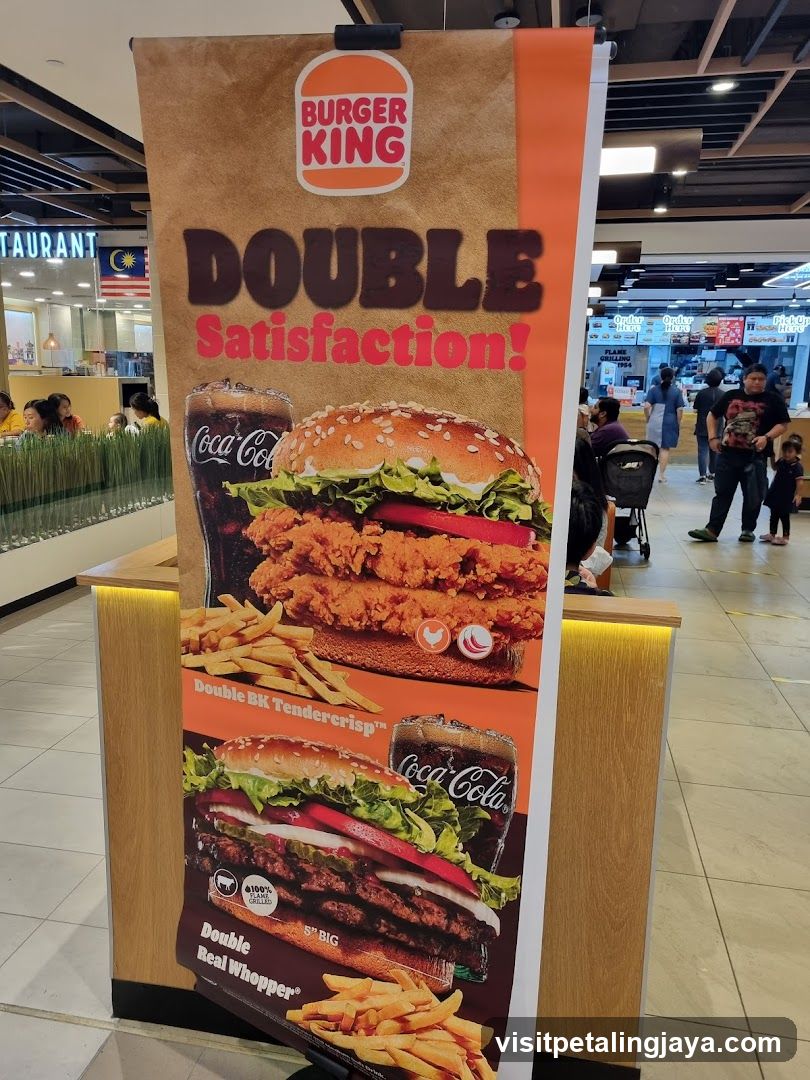 Burger King Double Satisfaction Ad