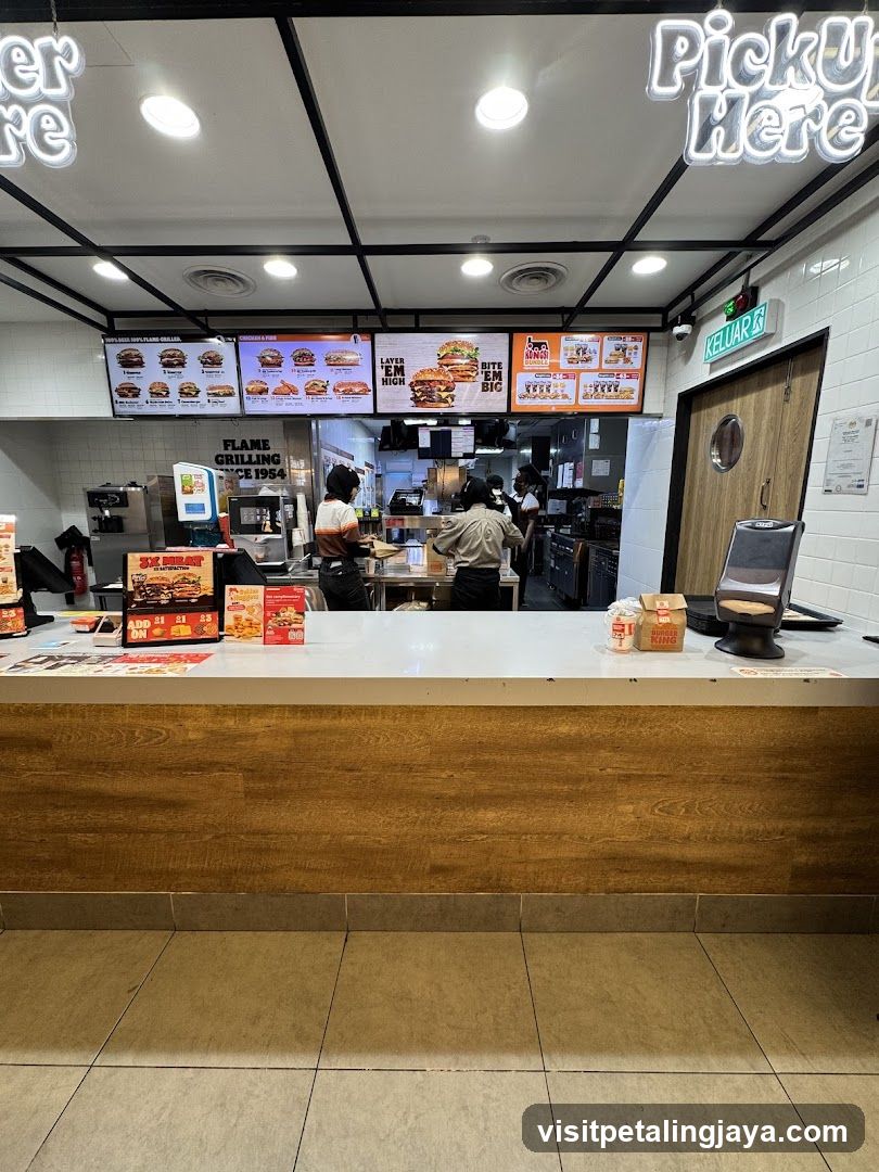 Burger Joint Counter View