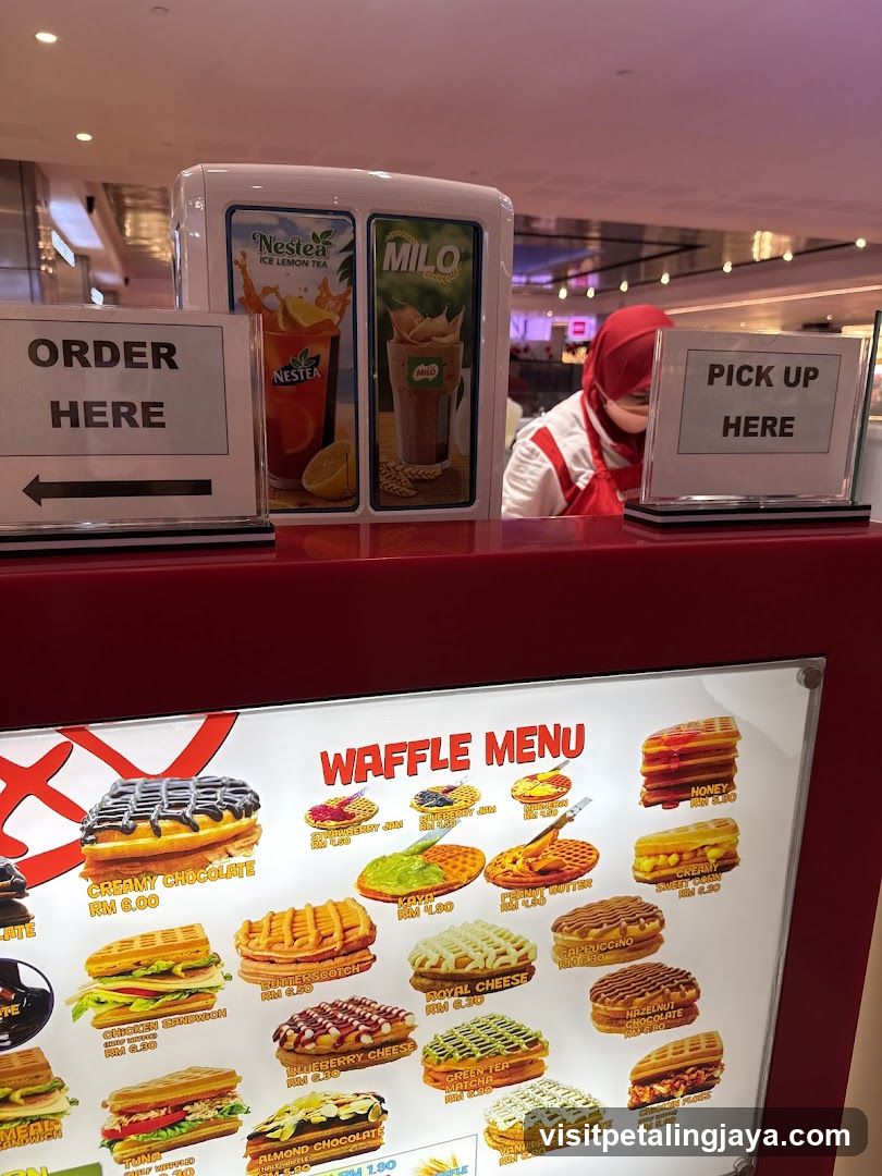 Waffle Shop Counter