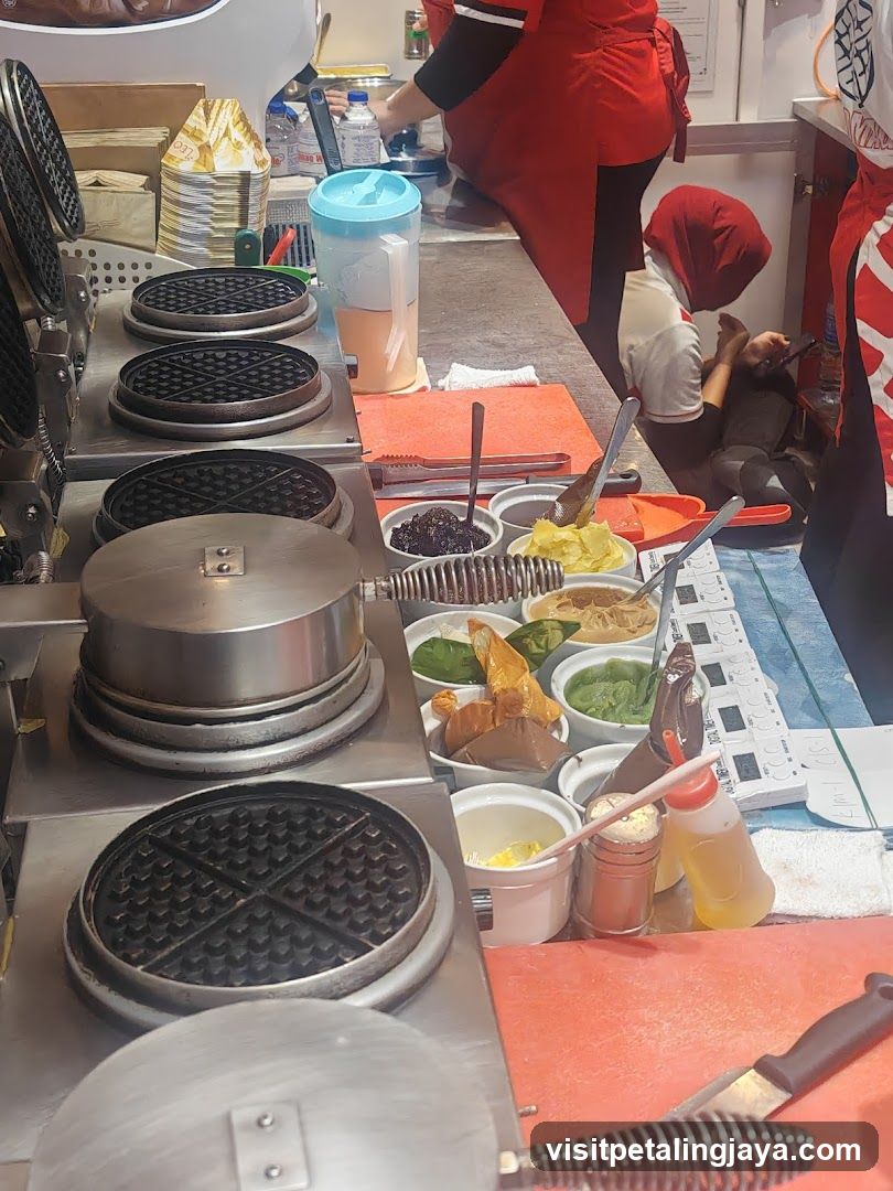 Waffle Station Interior
