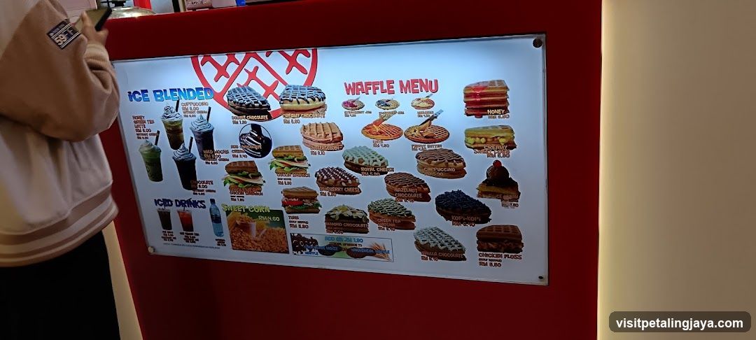 Waffle Menu Board