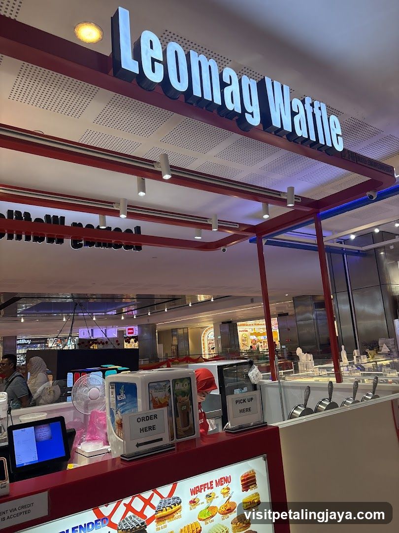 Leomag Waffle Shop Interior View