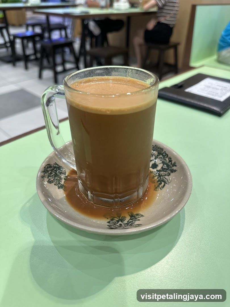 Cup of coffee in a cafe