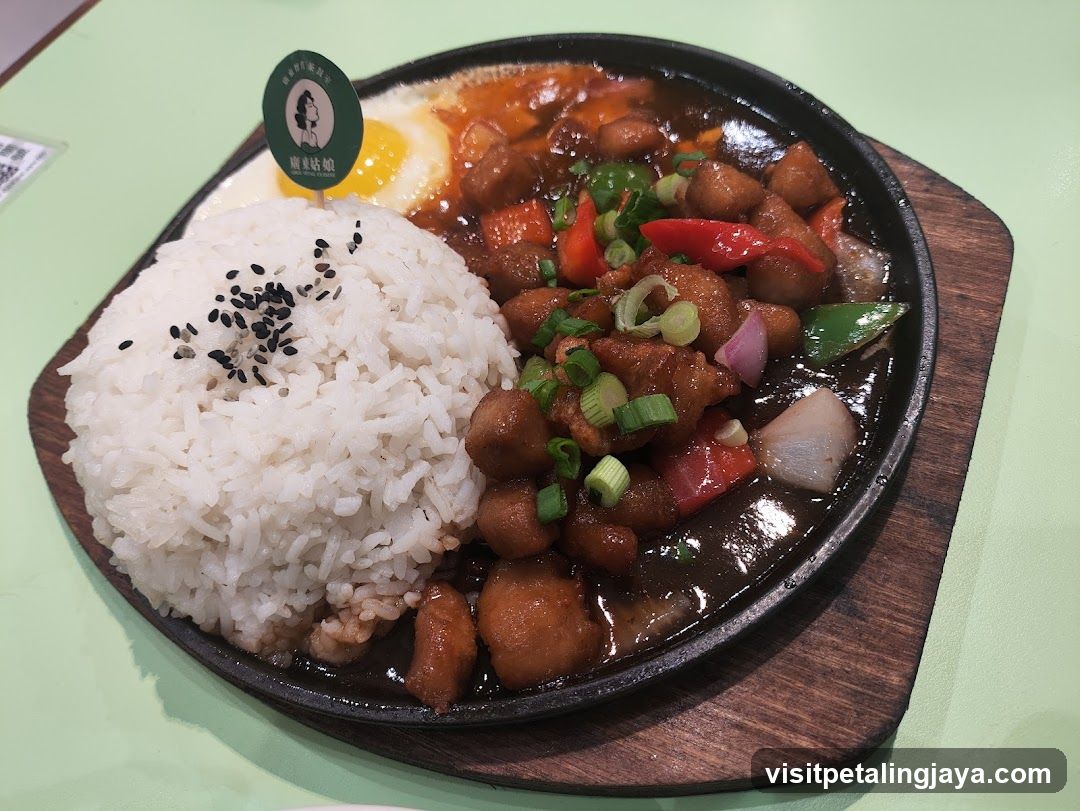 Sizzling Chicken Rice Bowl