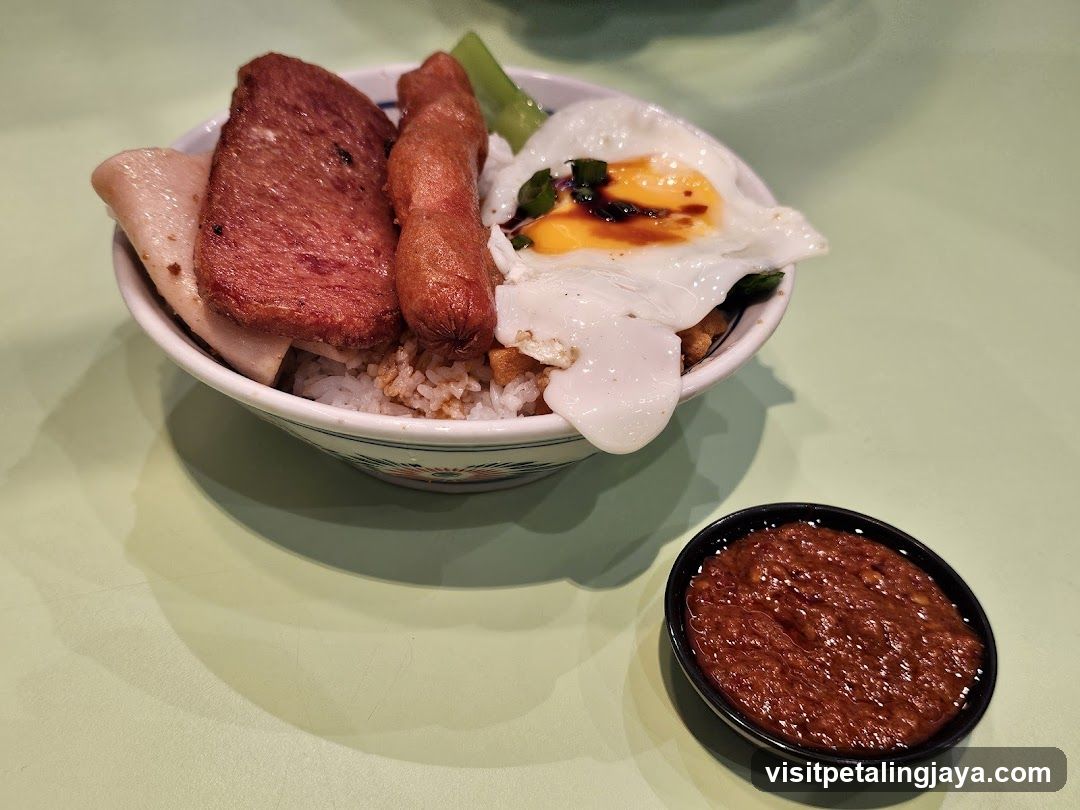 Fried Rice Bowl with Sausage and Egg