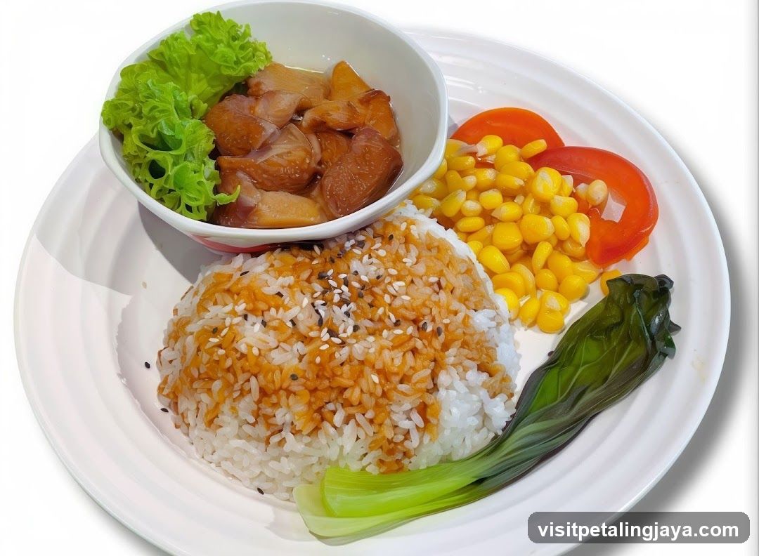 Rice Bowl with Side Dishes