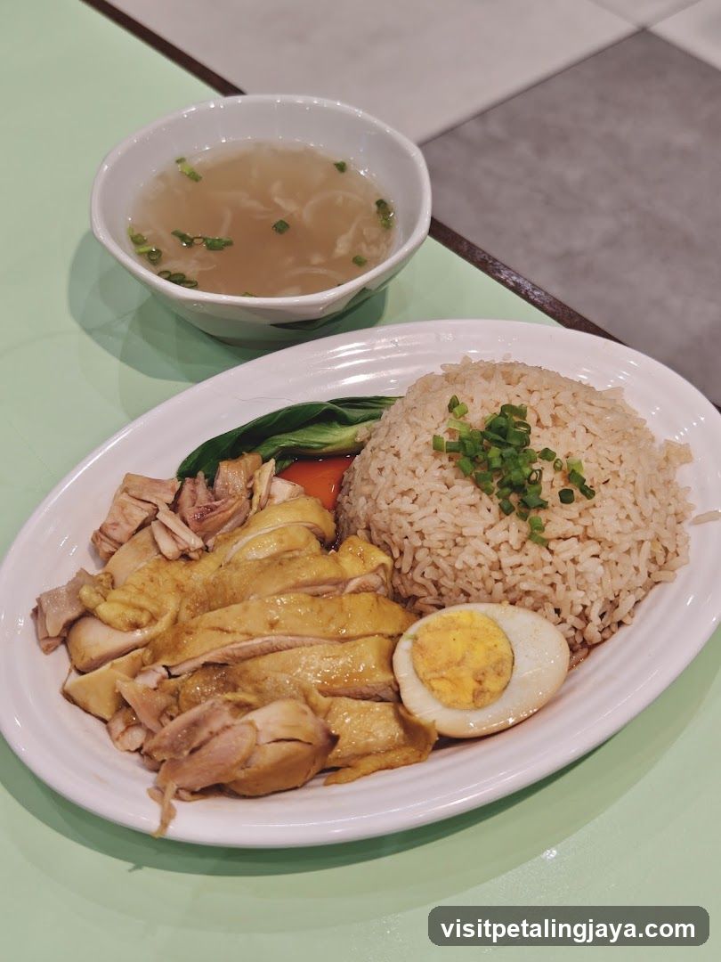 Hainan Chicken Rice Meal