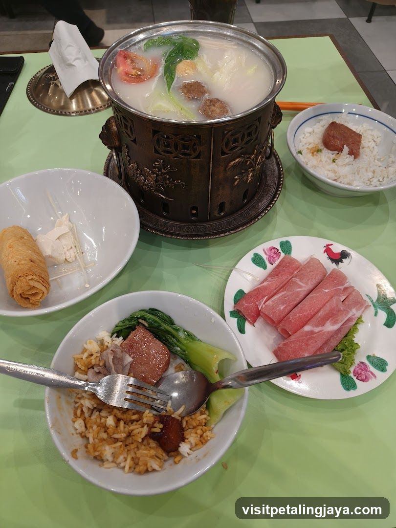Hot Pot Meal Spread